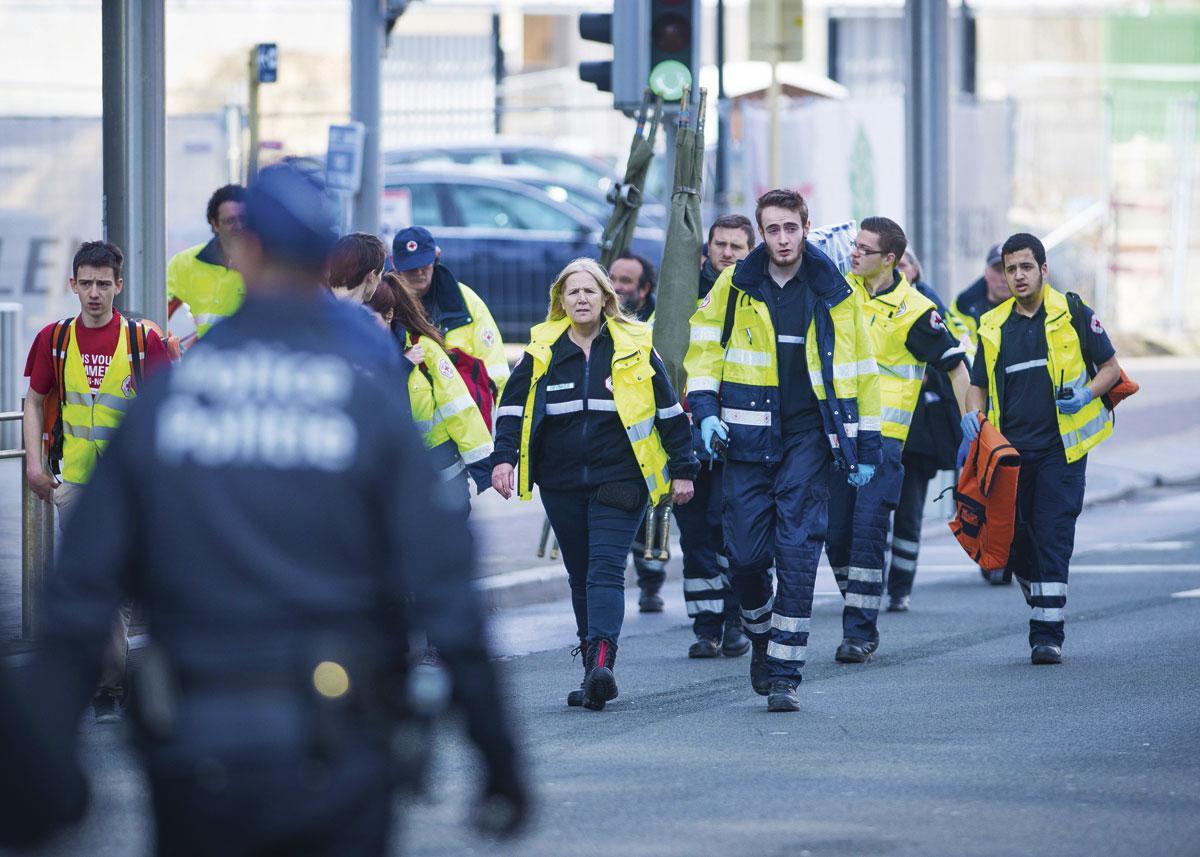 Personne n'est sorti indemne des attentats, certainement pas les secouristes.