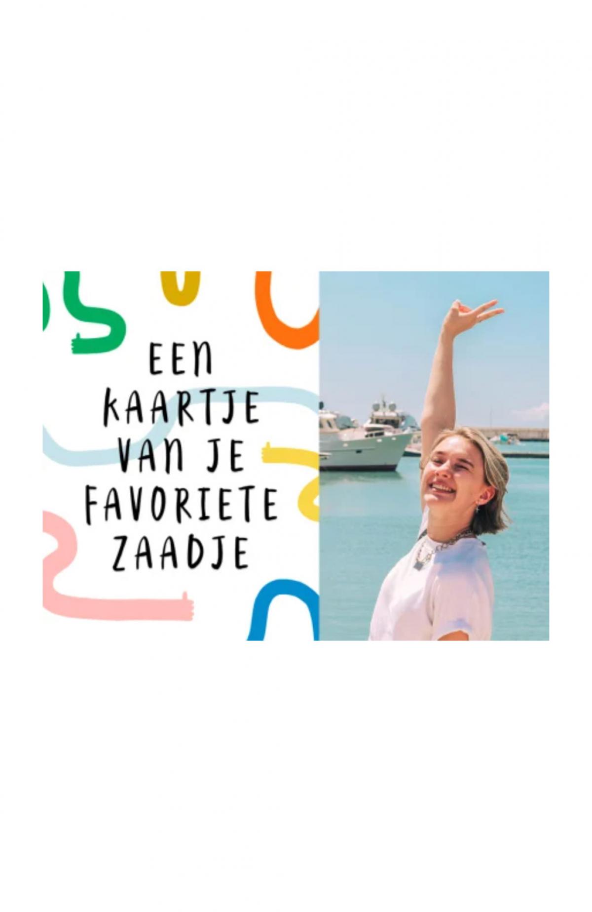 Je favoriete zaadje (incl. gepersonaliseerde foto)