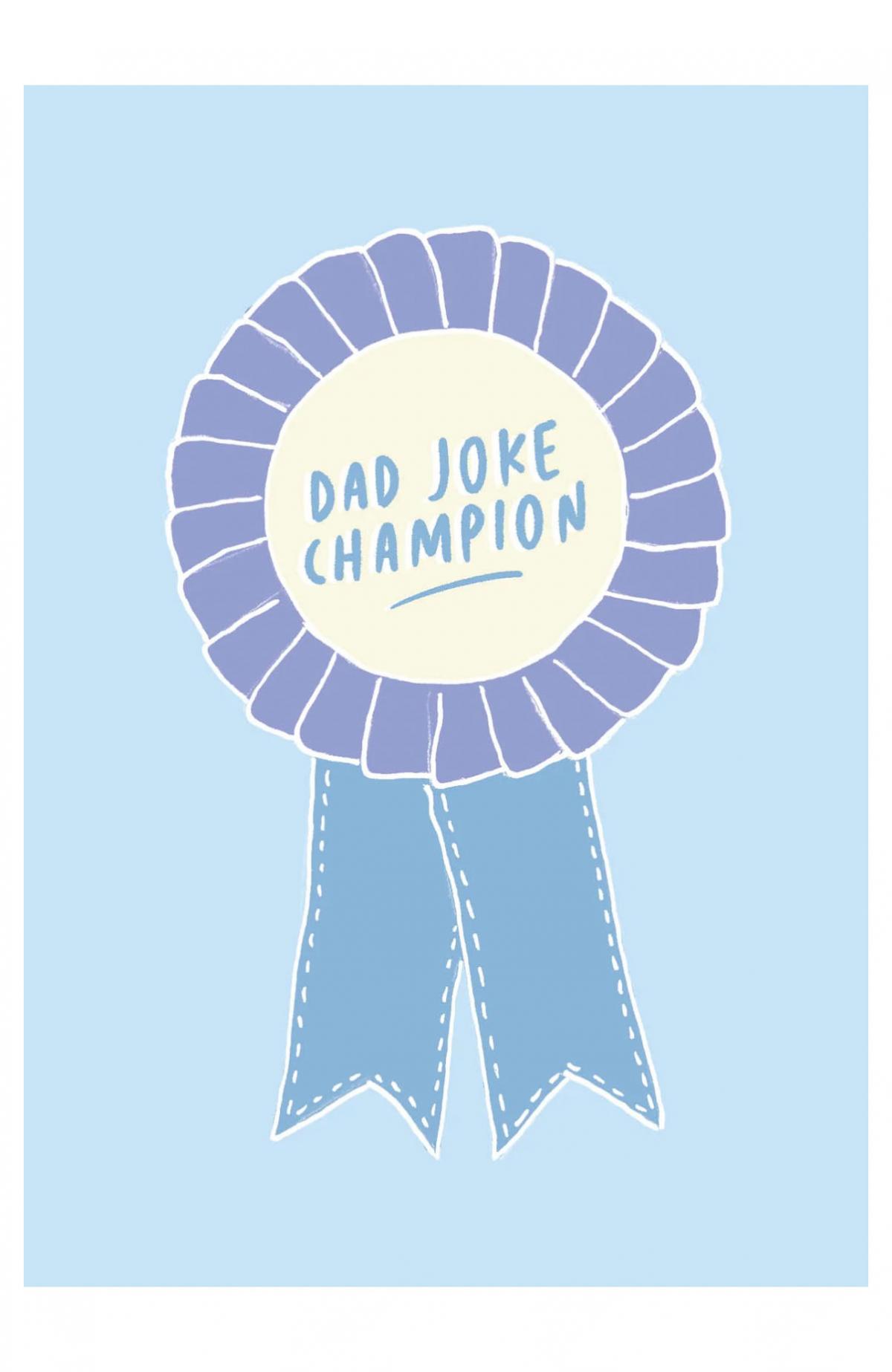 Dad joke champion 