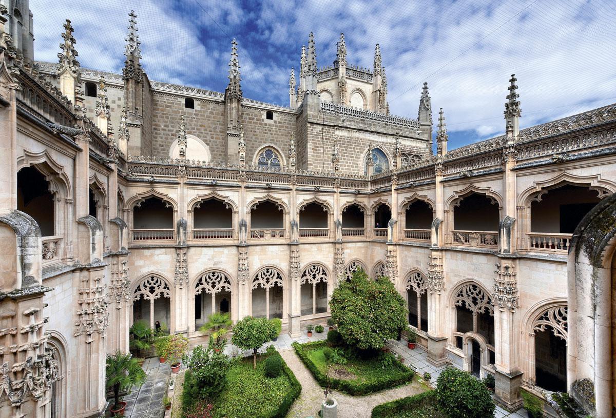 Le Monasterio San Juan de los Reyes. Tombe royale vide.