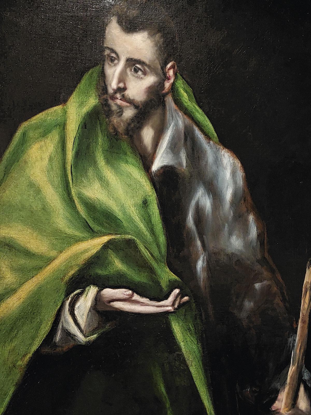 L’Apôtre Jacques le Majeur, tel que le dépeint El Greco.