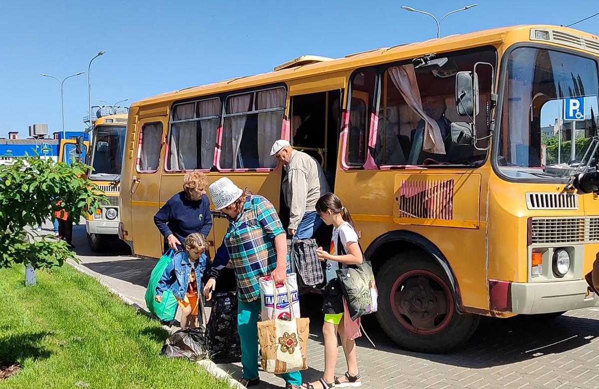 In de grensregio Belgorod werden meer dan duizend burgers geëvacueerd.