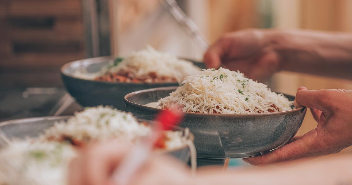 Er werden maar liefst 1.037 spaghetti's besteld én op tijd geleverd.