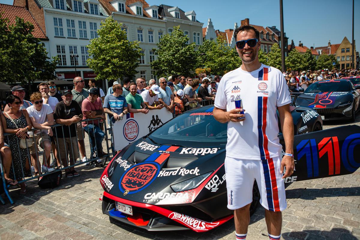 Thomas Dupont, afkomstig uit het Antwerpse, beleeft de Gumball 3000 vanop de eerste rij.