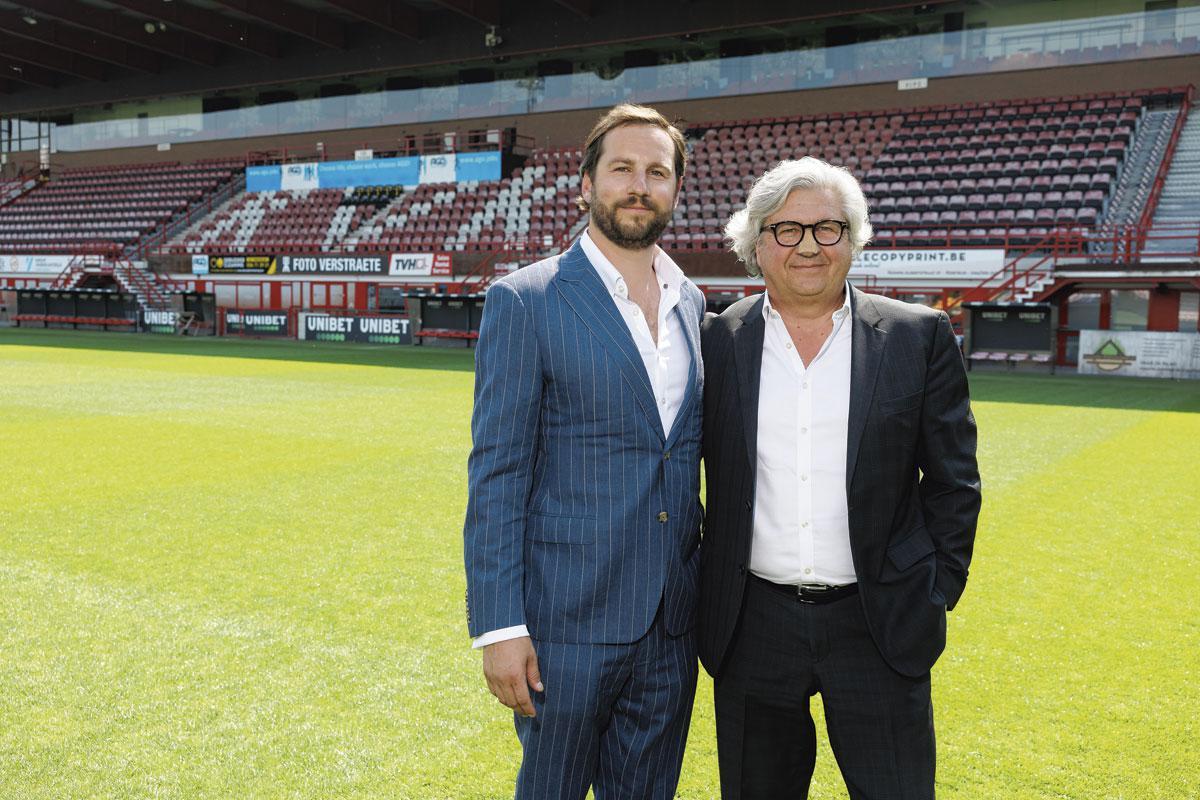 Les frères Kaminski, nouveaux propriétaires du KV Kortrijk.