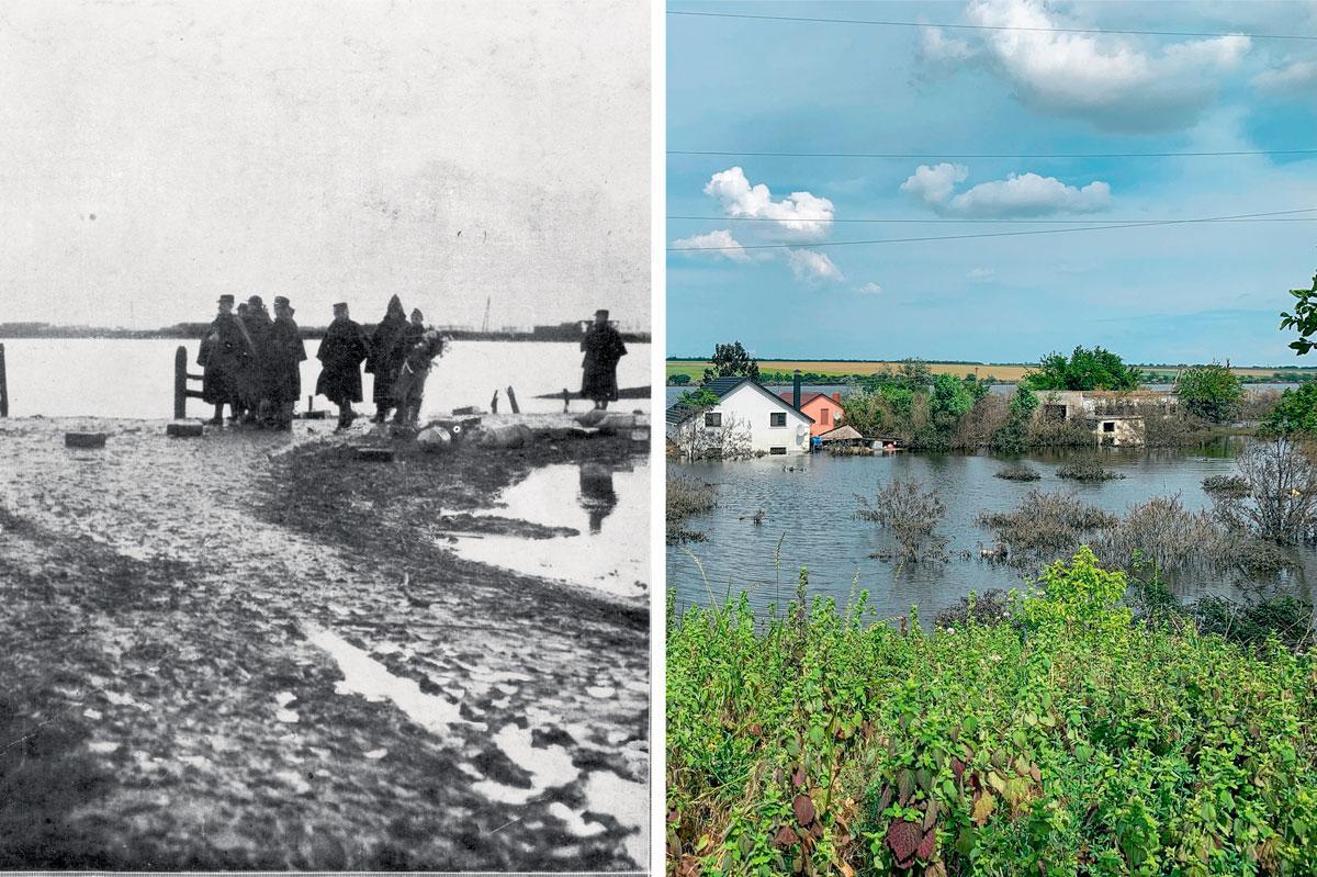 L’inondation défensive de la plaine de l’Yser a changé le cours de la Grande Guerre. Qu’en sera-t-il de l’inondation des rives du Dniepr?