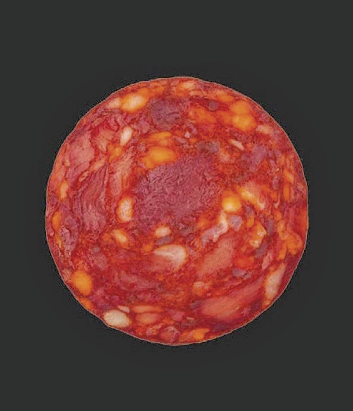 Denna skiva chorizo är inte den enda falska skildringen av universum som har blivit viralt på sociala medier. Denna skiva chorizo är inte den enda falska skildringen av universum som har blivit viralt på sociala medier.