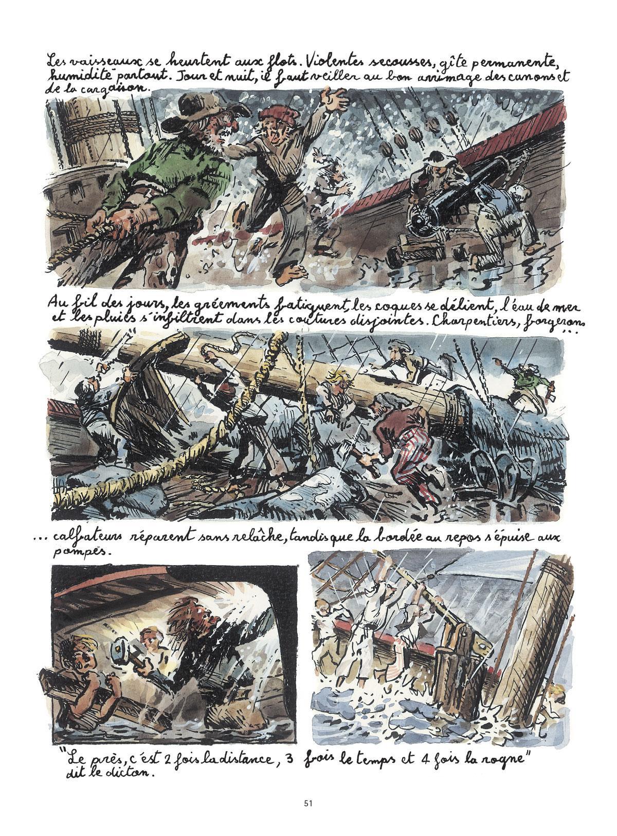 [la bd de la semaine] Le Voyage du commodore Anson Master and Commander