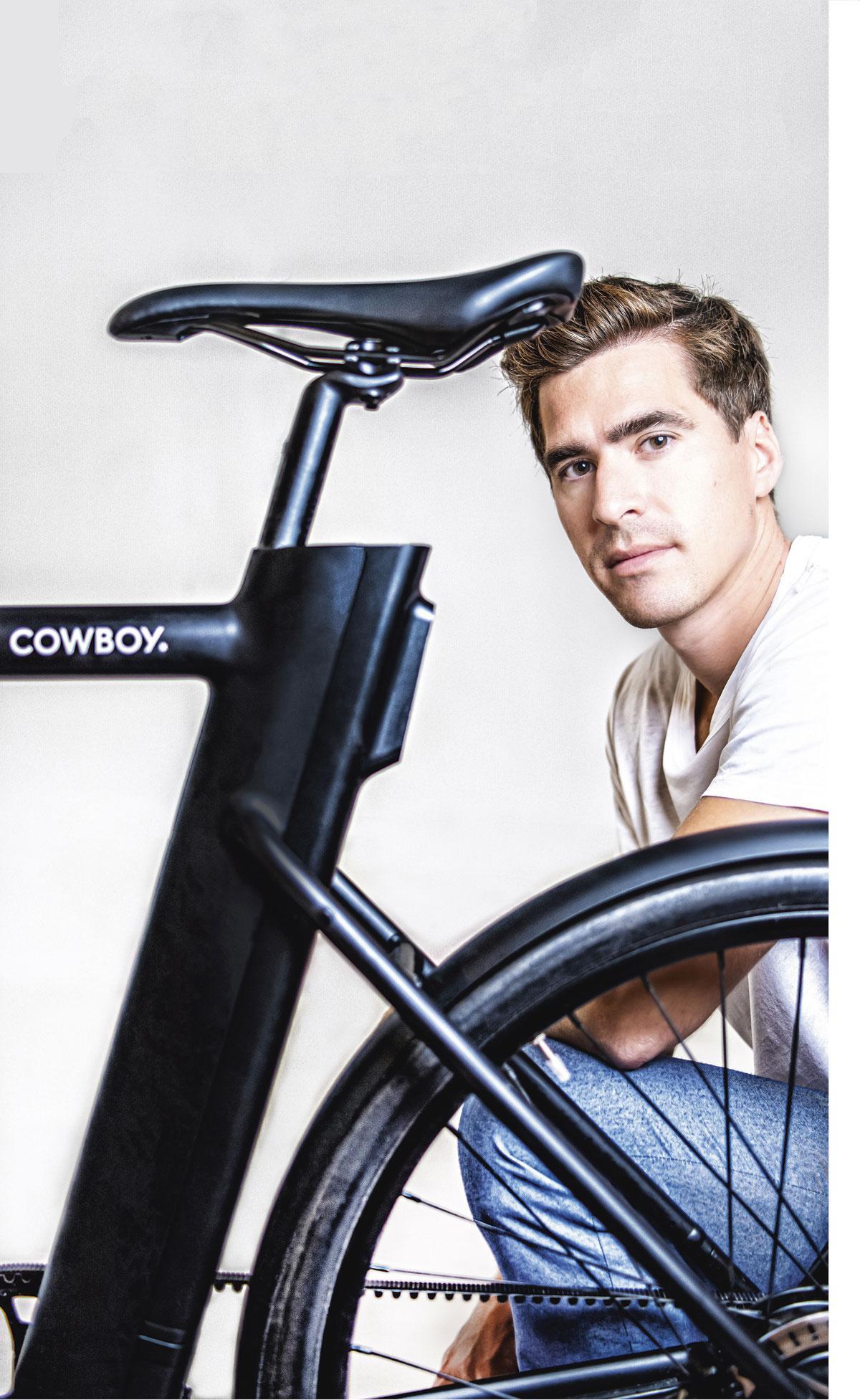 Deens Bourgeon munt Tanguy Goretti (CTO e-bikemerk Cowboy): 'Wij verkopen een nieuwe  levensstijl'