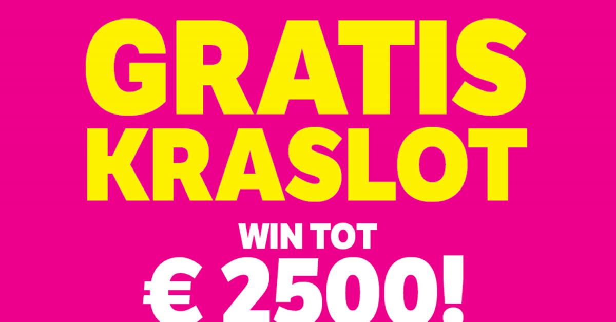 Kras en win 2500 euro!