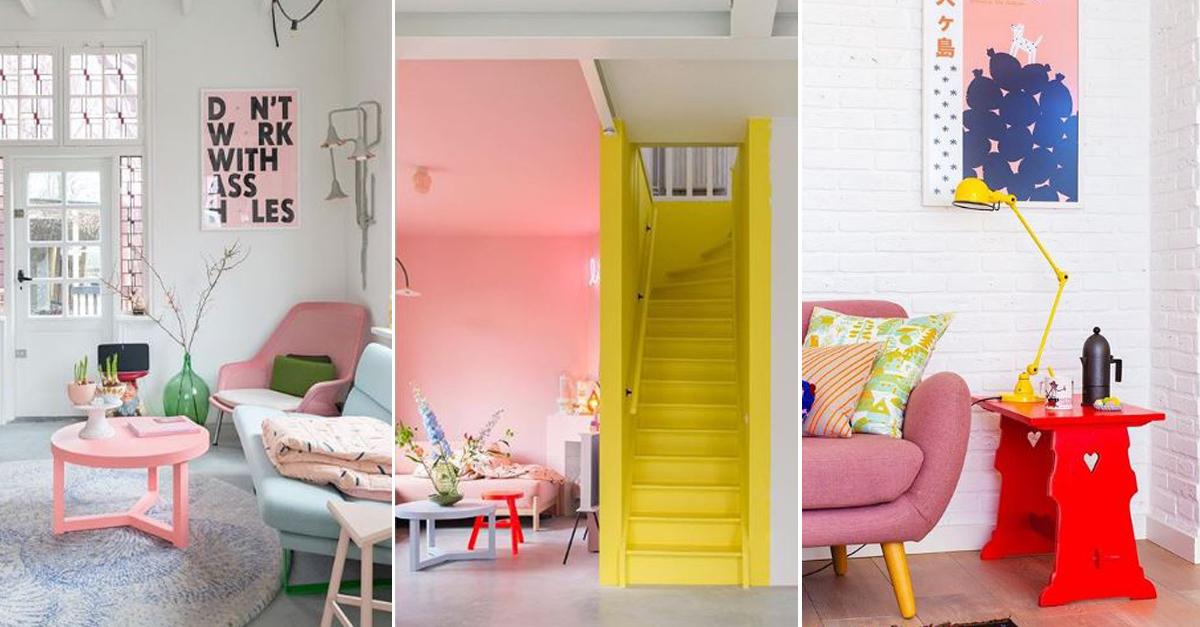 5 x Colour Block deco-trend: laat je living 'poppen' met kleur
