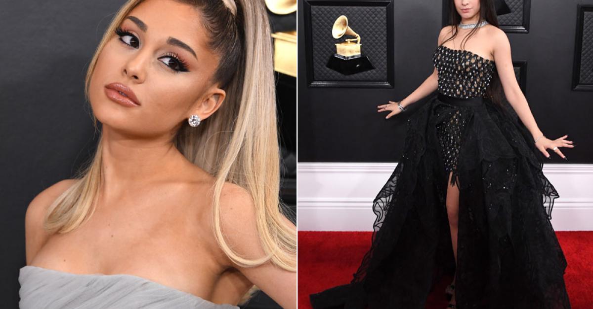 Wijzerplaat Familielid Vier ZIEN: Ariana Grande was met haar jurk de ster van de Grammy Awards
