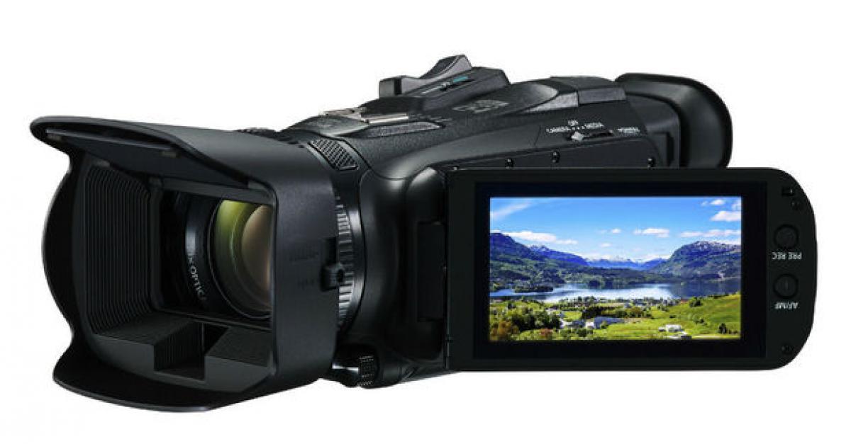 Compacte camcorder met 20x optische zoom DataNews