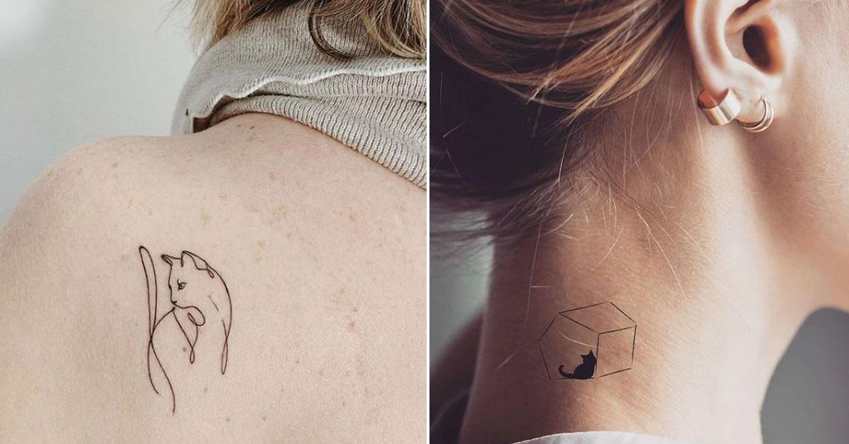 PRRRR: 31 van de allermooiste kattattoos