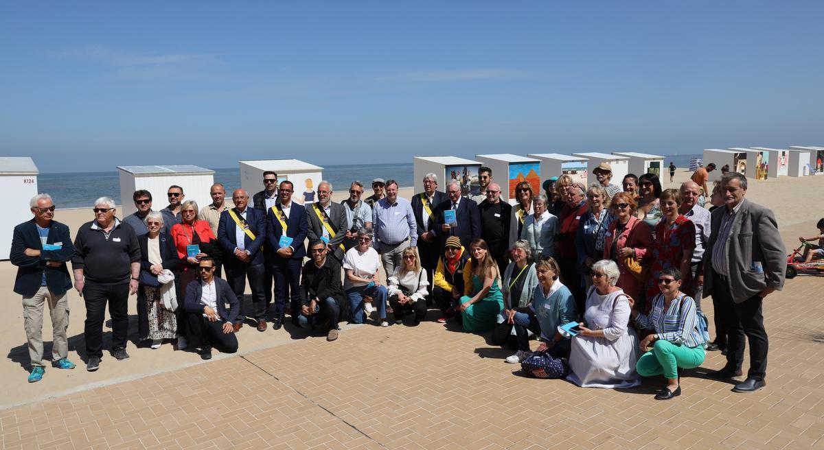 Zonovergoten opening voor 14de editie Cabin Art SintIdesbald KW.be