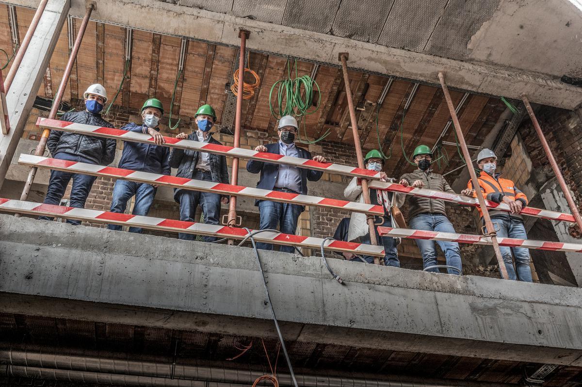 Ruwbouwwerken voormalig gemeentehuis Dadizele afgerond KW.be