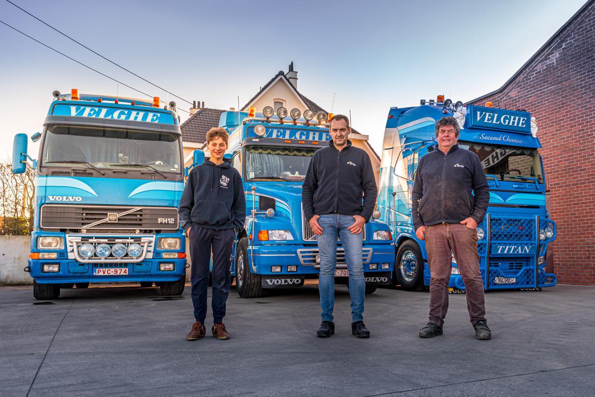 Trucker Tom Velghe kan geen afscheid nemen van zijn vrachtwagens “Het