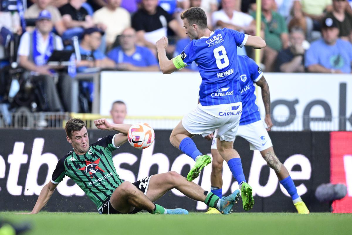 Cercle Brugge op Racing Genk met 2-1 in het verlies - KW.be