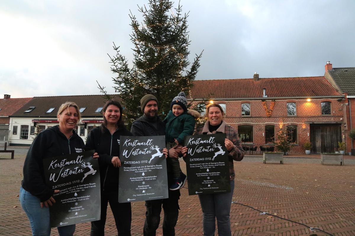 Dit weekend vindt de vernieuwde kerstmarkt in Westouter plaats Avond