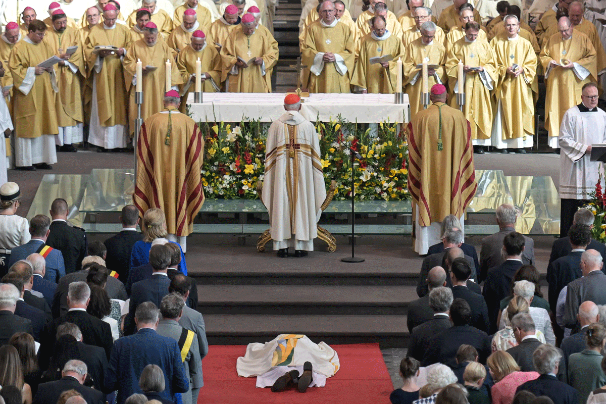 Luc Terlinden wordt tot aartsbisschop gewijd, begin deze maand.
