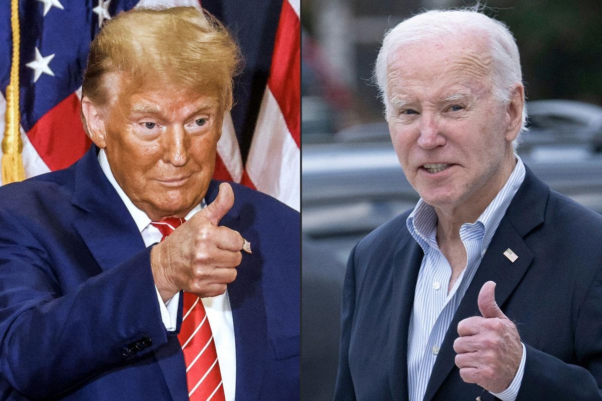 Donald Trump Joe Biden