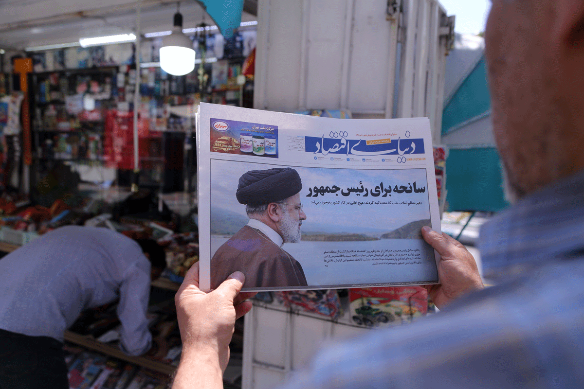 In Teheran, Iran, op 20 mei.