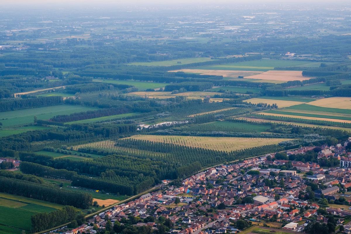 Luchtfoto Vlaanderen