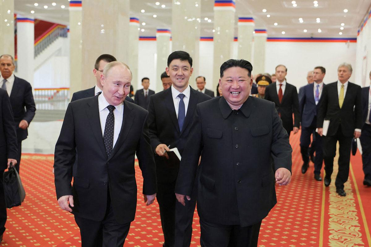 Vladimir Poetin Kim Jong-un