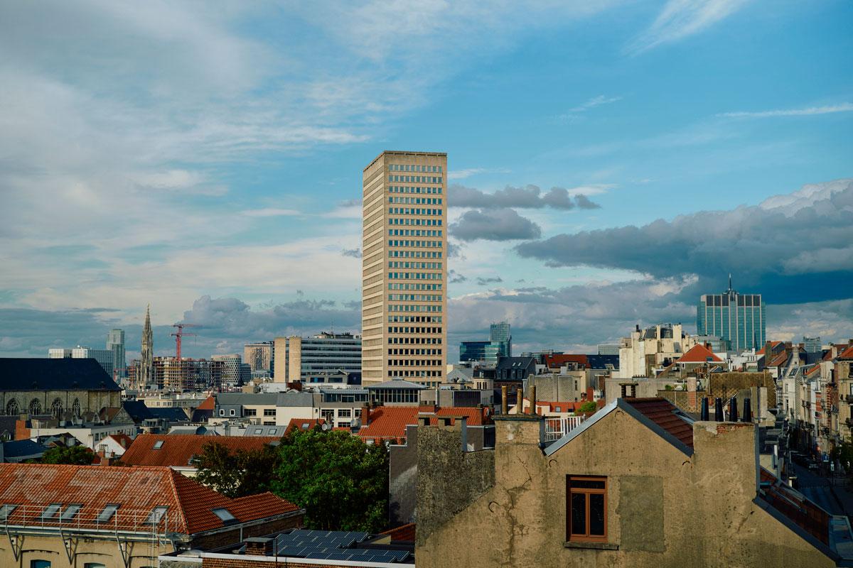 Luchtfoto Brussel