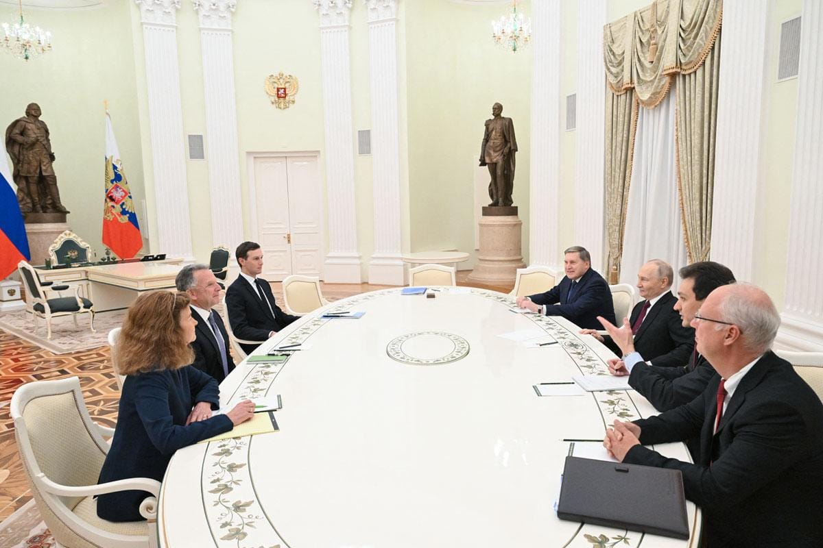 Ontmoeting Poetin Witkoff