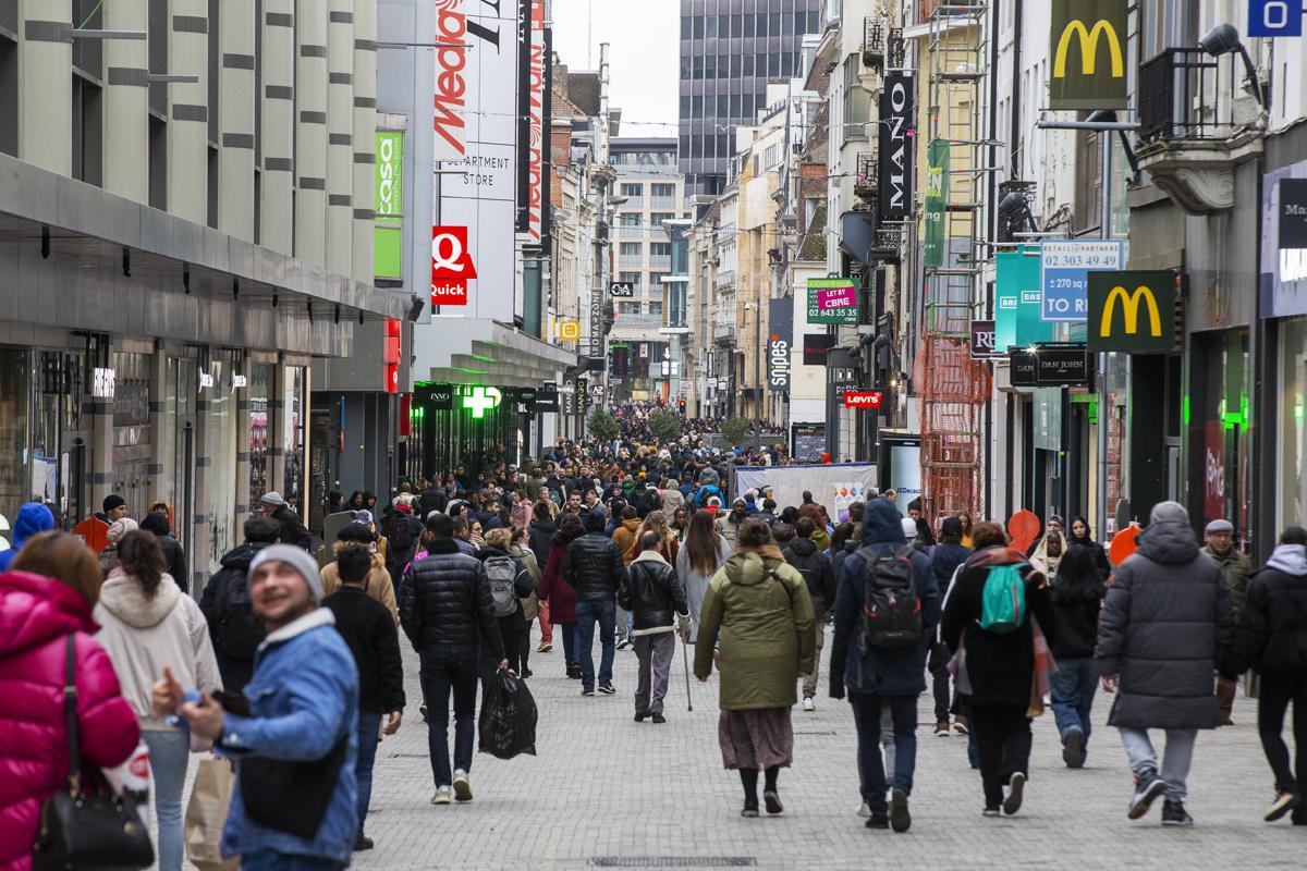 Nieuwstraat in Brussel.