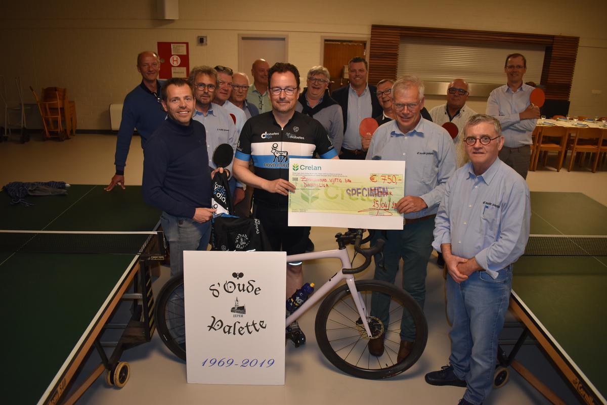 Axel De Muyt Is Ambassadeur Van Cycling For Diabetes Met De Fiets