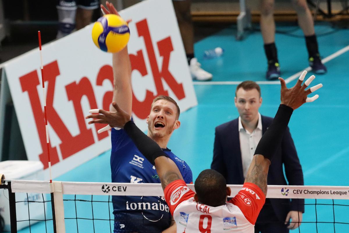 Knack Volley Roeselare verplettert Caruur Gent in drie sets - KW.be