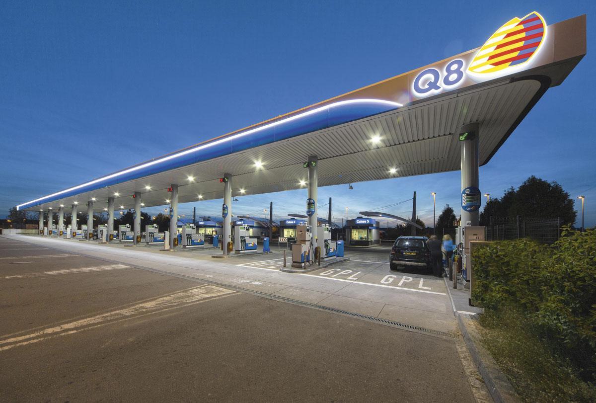 Q8 va se lancer dans des stationsservices durables TrendsTendances