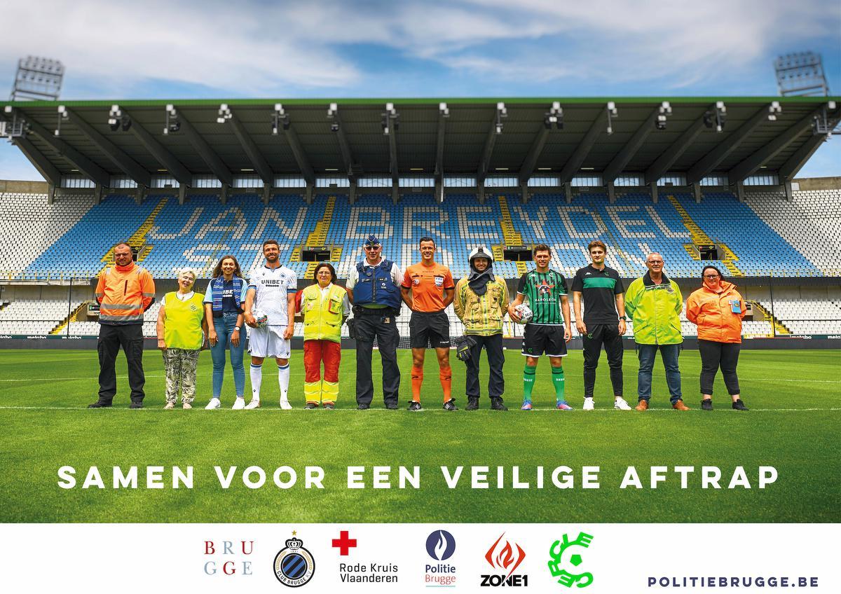 Politie Brugge Lanceert Vlak Voor De Competitiestart Campagne Rond ...