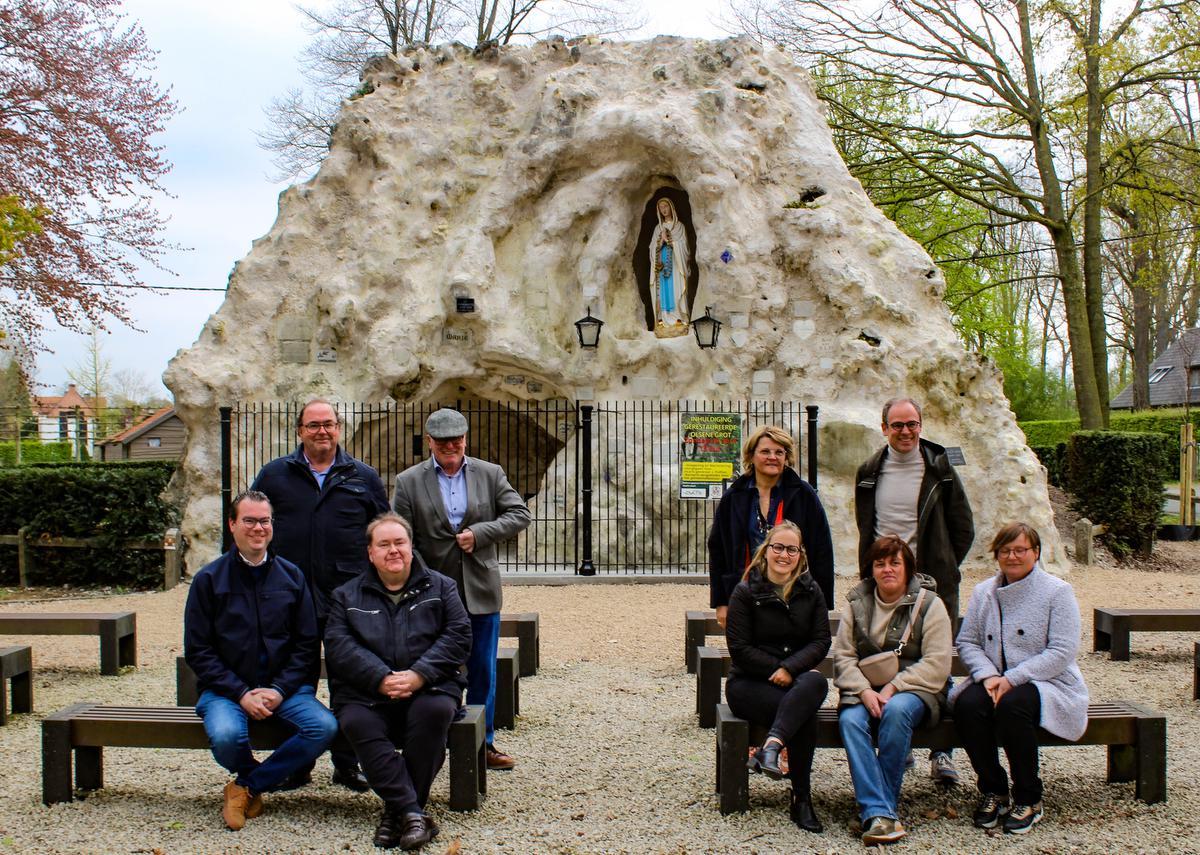 Mariagrot in Olsene in eer hersteld - KW.be