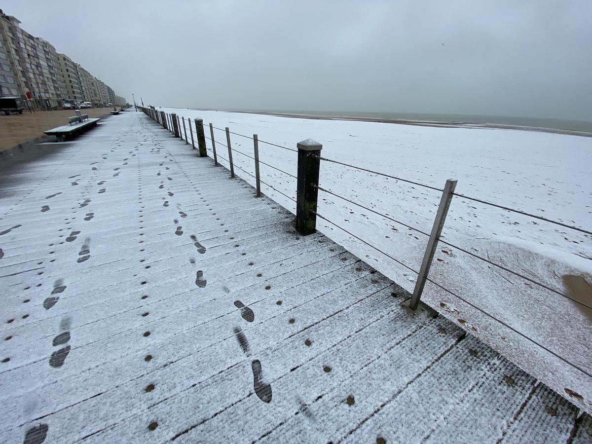 Op de dijk van Oostende.© PM