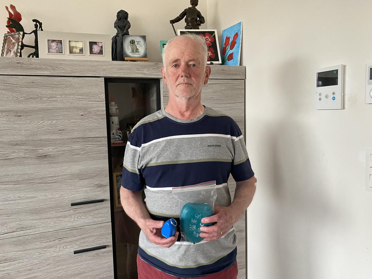 Carlos Sabbe overleefde 10 jaar terug hartfalen en dankt jaarlijks zijn