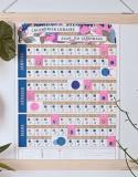 Calendrier lunaire 2020 édité par Dot-to-dot