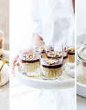 desserts in een glaasje