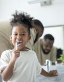 brossage des dents enfant