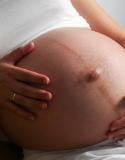 femme enceinte linea negra