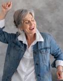 femme senior danse