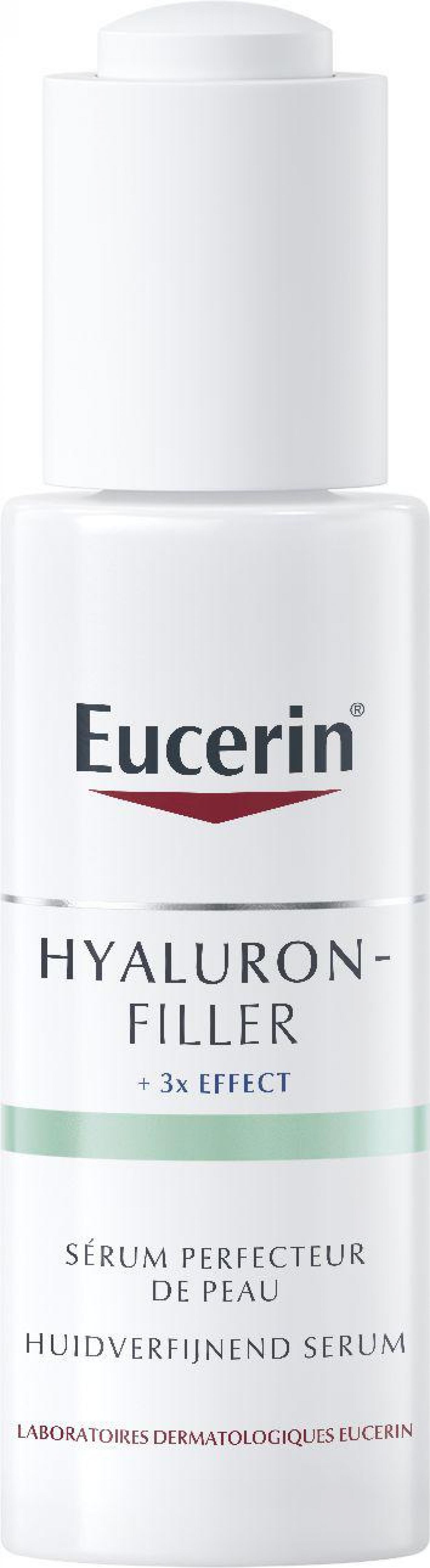 Het nieuwe huidverfijnende serum van Eucerin is geschikt voor alle huidtypes. Het bevat onder meer hyaluronzuur dat de huid er gladder en zachter uit laat zien.34,95 euro - www.eucerin.be