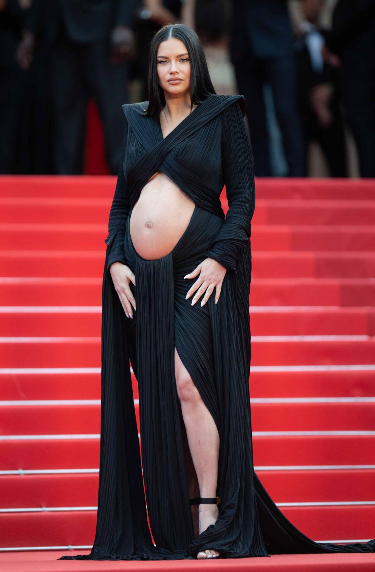 CANNES, FRANCE - MAY 18: Adriana Lima attends the screening of "Top Gun: Maverick" during the 75th annual Cannes film festival at Palais des Festivals on May 18, 2022 in Cannes, France. (Photo by Samir Hussein/WireImage)