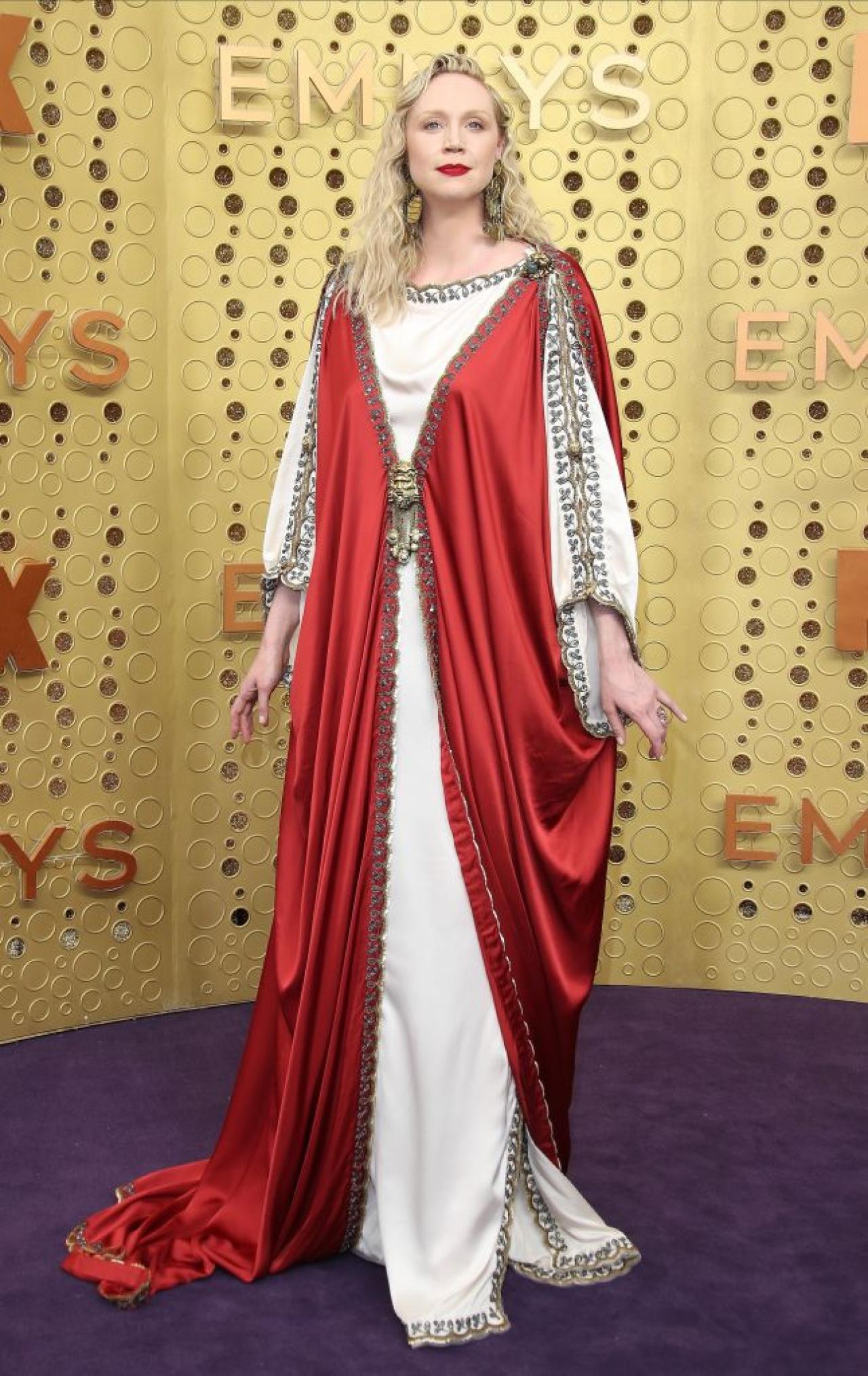 Gwendoline Christie, Emmy Awards, 2019 (© Dan MacMedan/WireImage)