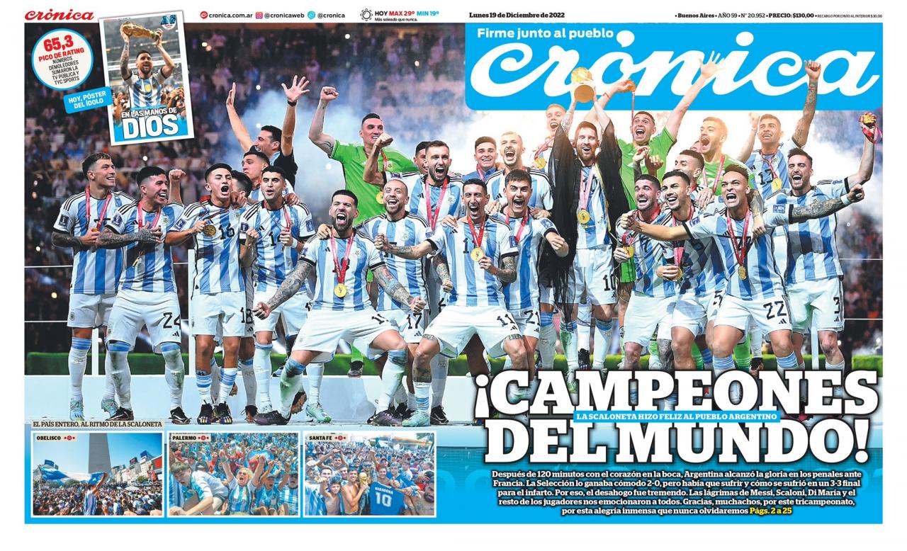 Cronica, Argentinië
