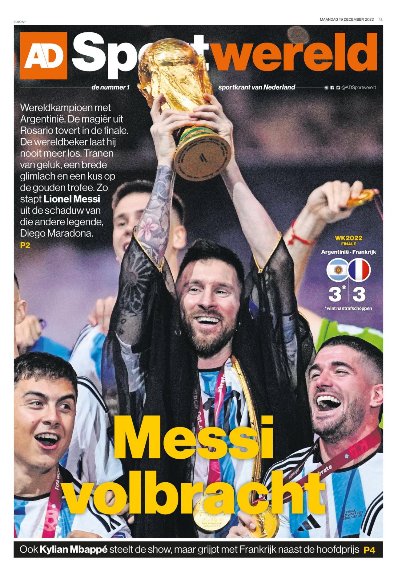 Algemeen Dagblad, Nederland