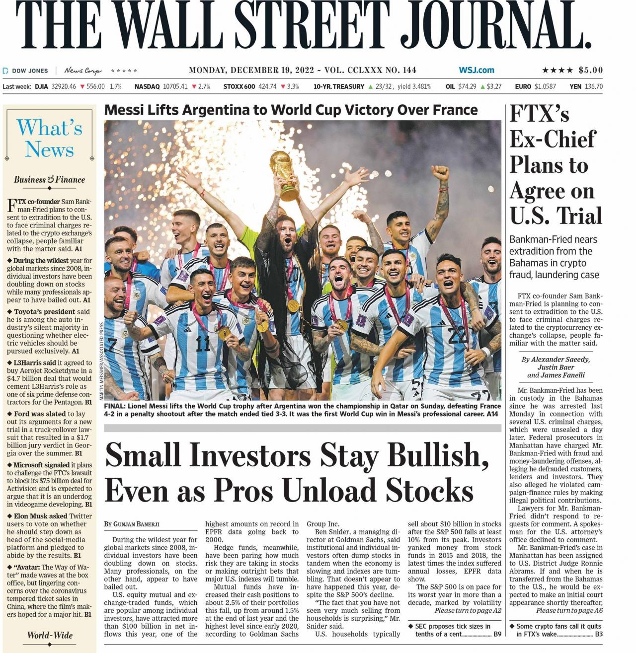 The Wall Street Journal, Verenigde Staten