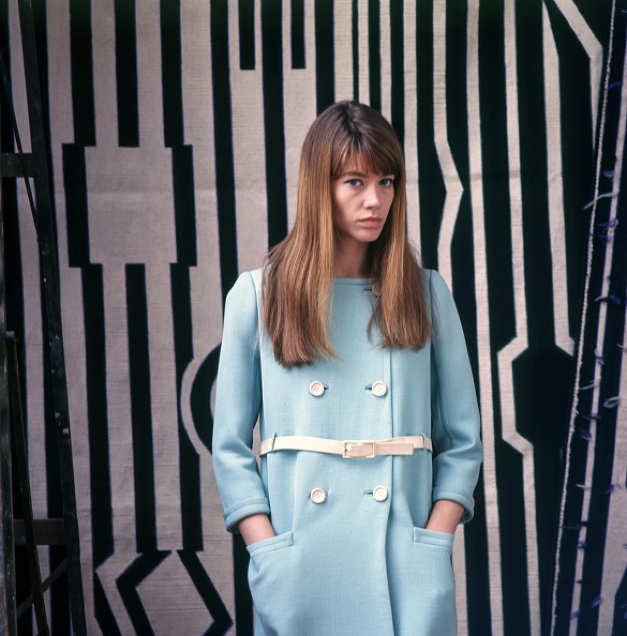 Françoise Hardy à Paris en 1967